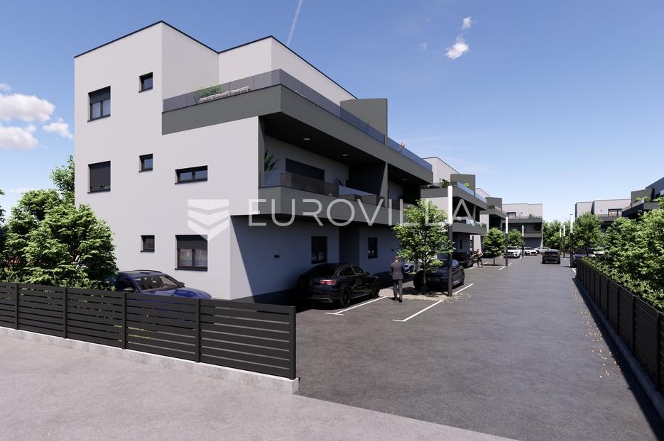 Zagreb, Sveta Klara, Burićeva Project, Two-bedroom Apartment 58,51 M² New Building